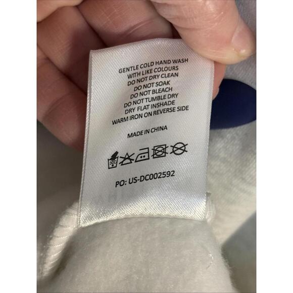 White Fox Hoodie Size XS/small Women's Brand new With Tags Heathered White - Picture 9 of 9